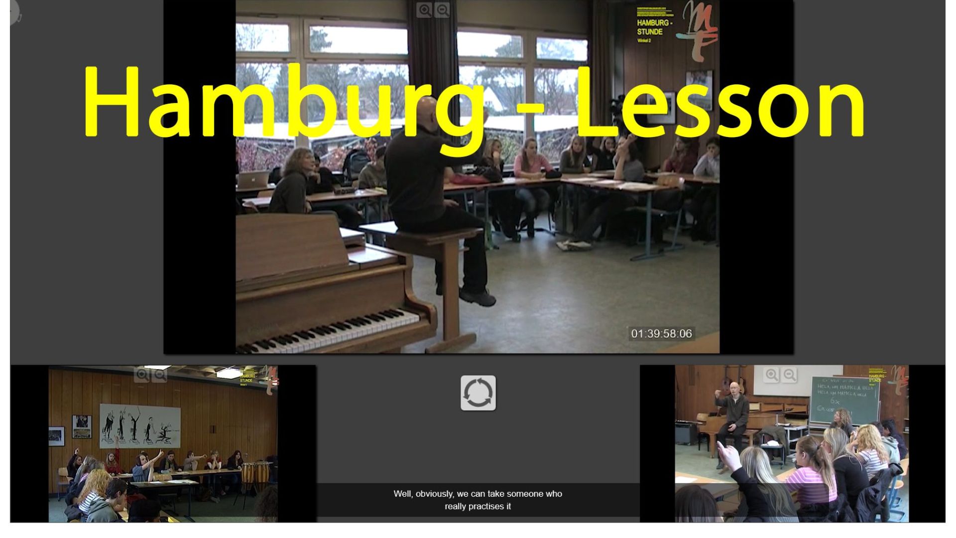 Hamburg-Stunde: Klassenmusizieren Er lebt in dir