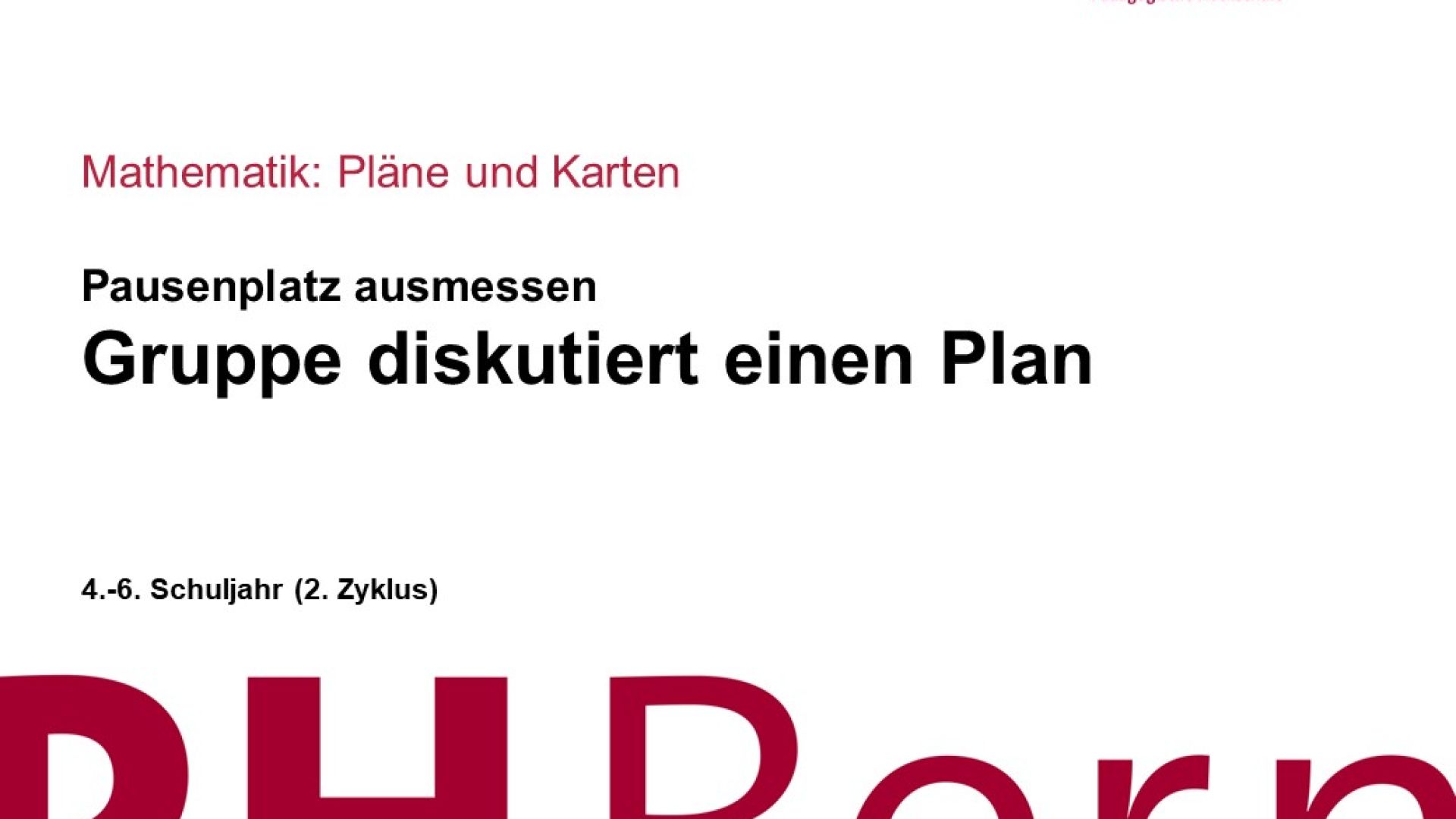 Gruppe diskutiert einen Plan