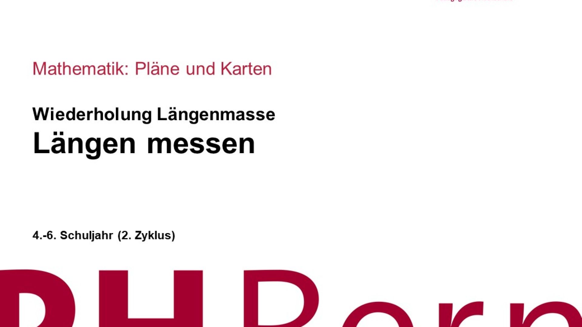 Längen messen