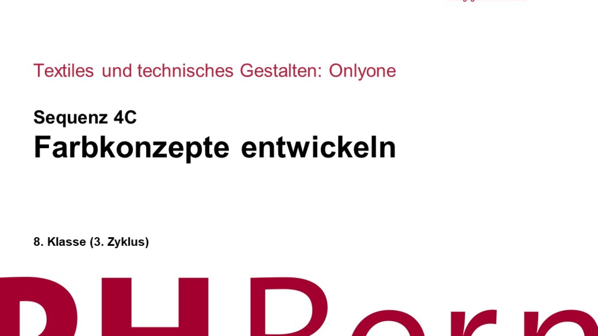 Farbkonzepte entwickeln