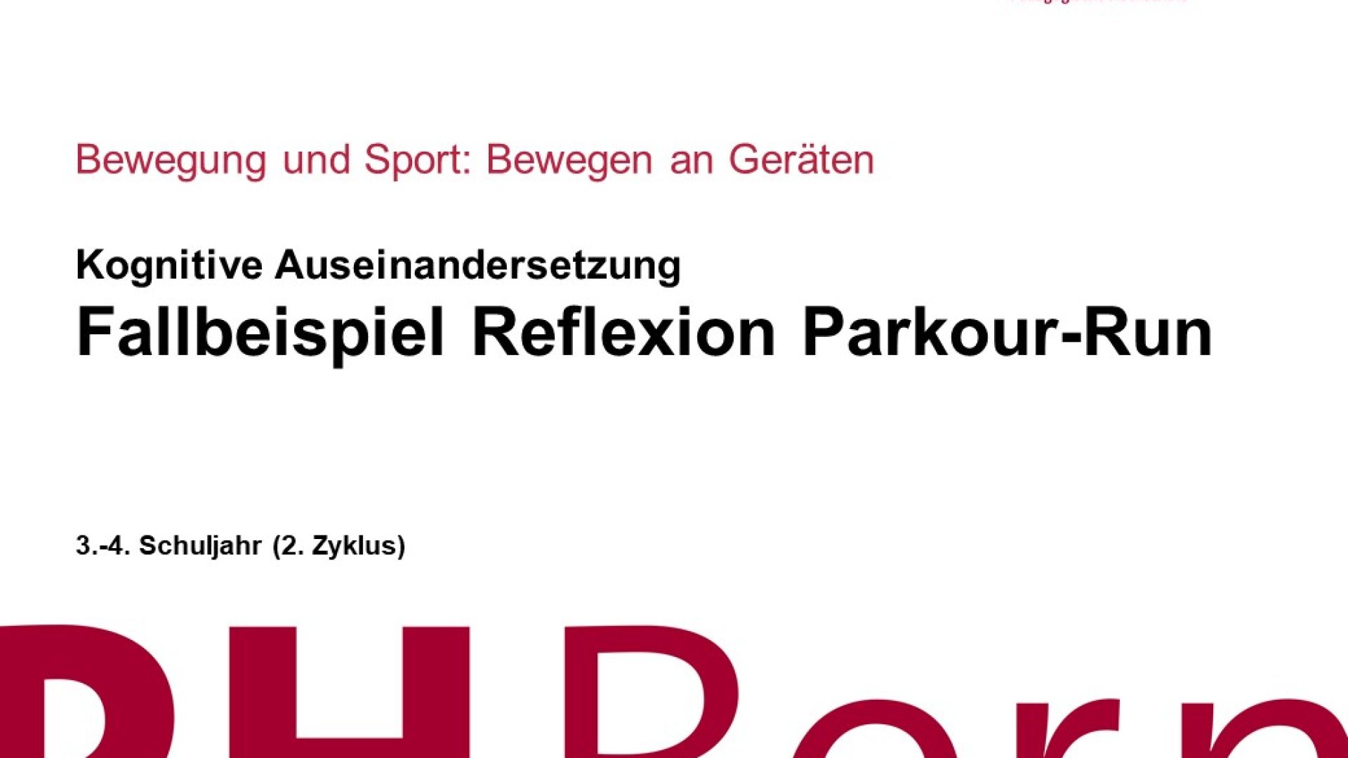 Kognitive Auseinandersetzung