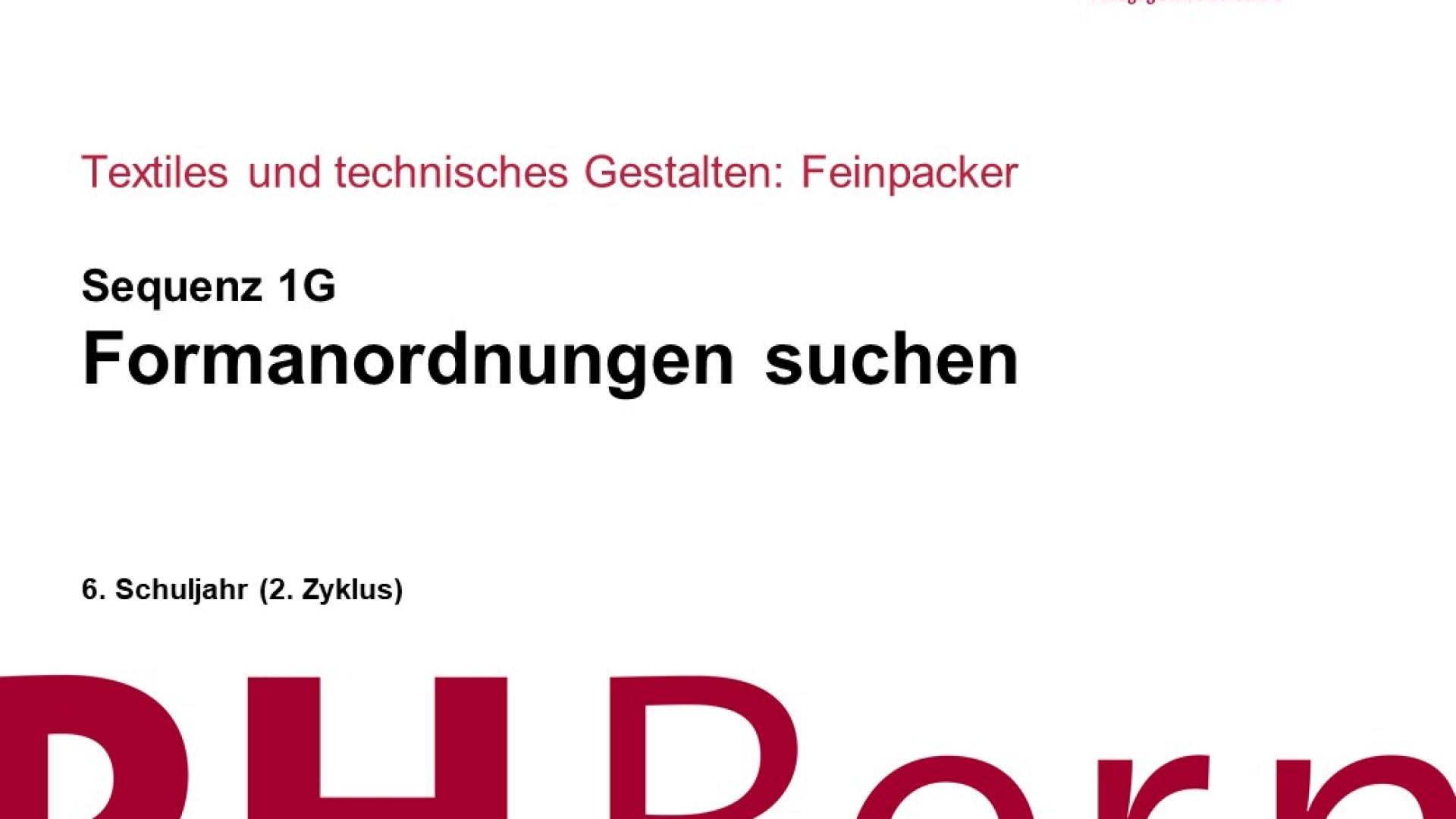Formanordnungen suchen