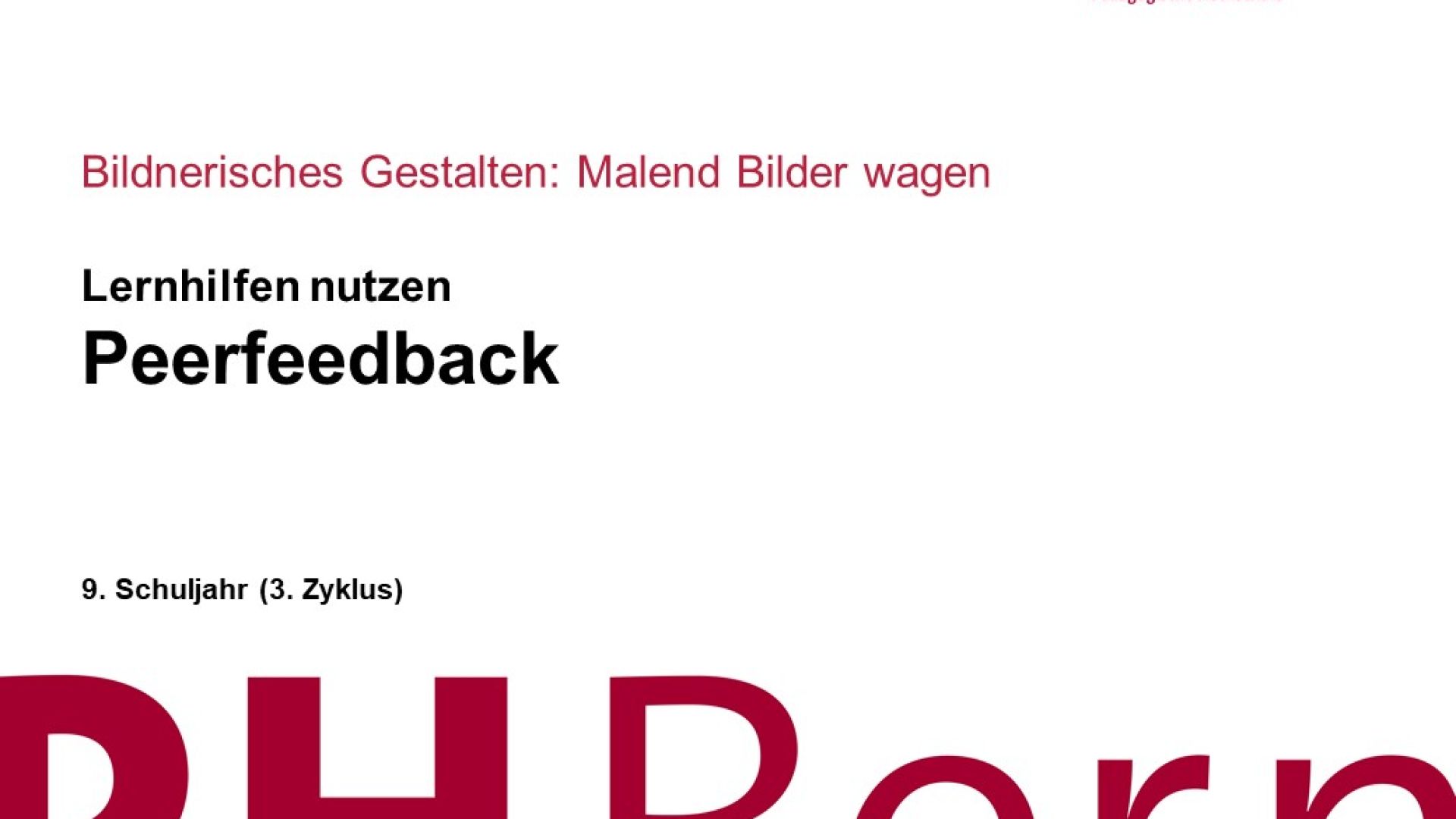 Peerfeedback