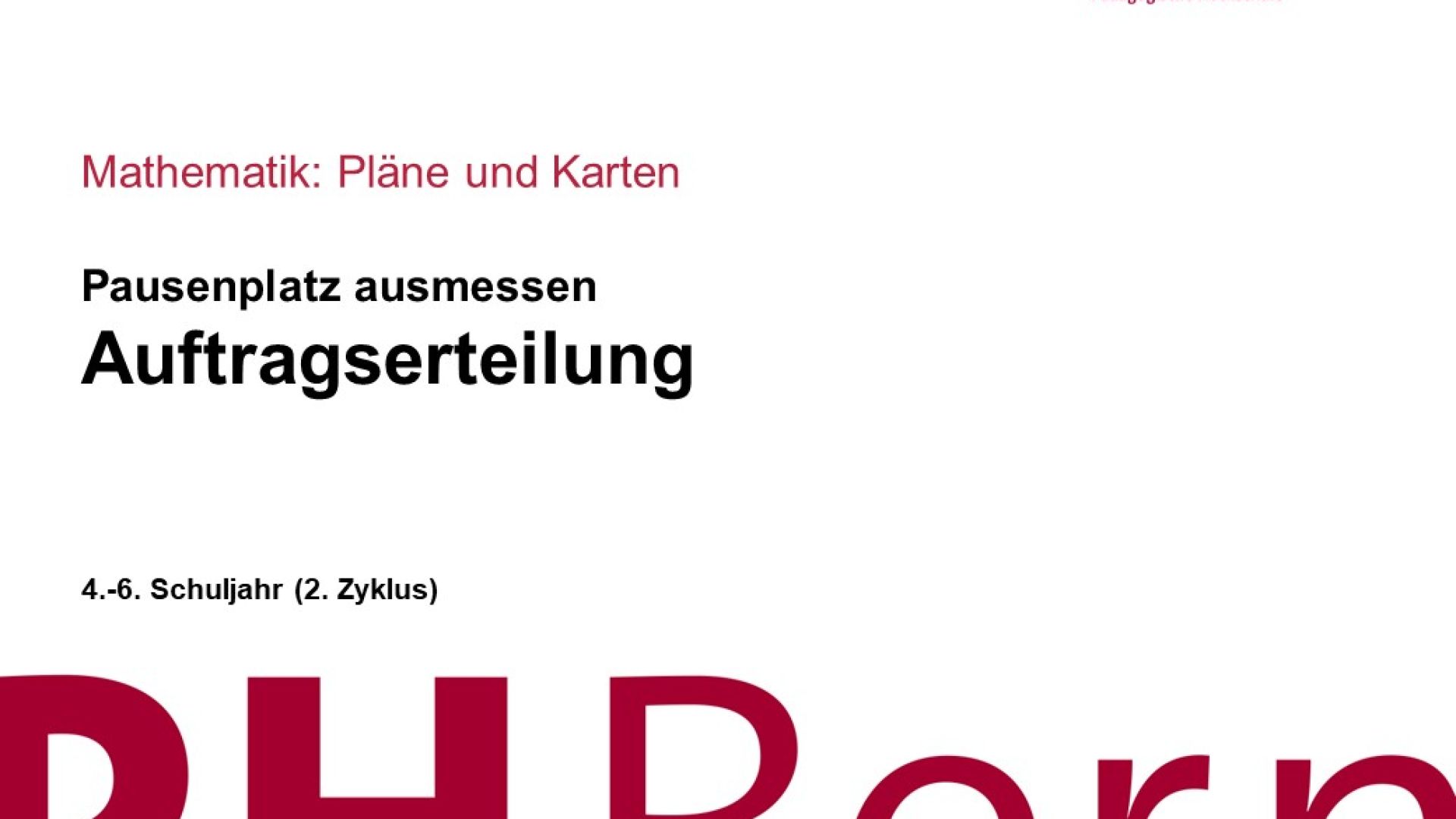 Auftragserteilung