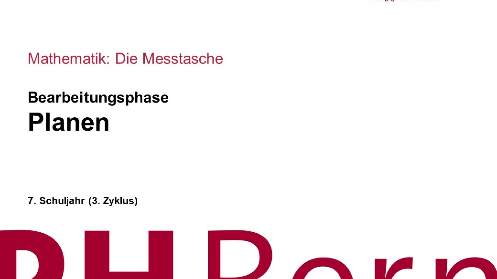 Planen (Gruppe 7r_a)