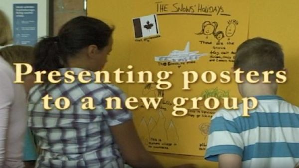 Film 5 - Sequenz 6: Presenting posters to a new group