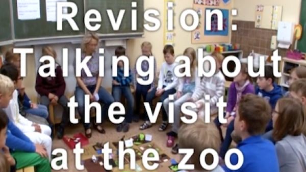 Film 8, 3. Drehtag - Sequenz 1: Revision: Talking about the visit at the zoo