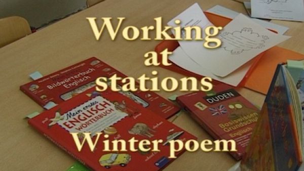 Film 3 - Sequenz 5: Working at stations - Winter poem