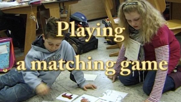 Film 2 - Sequenz 6: Playing a matching game