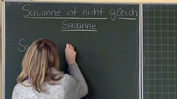 Geographie - 7. Klasse In den Savannen. Doppelstunde 1: Savannentypen (Schüler-Lehrer-Perspektive)