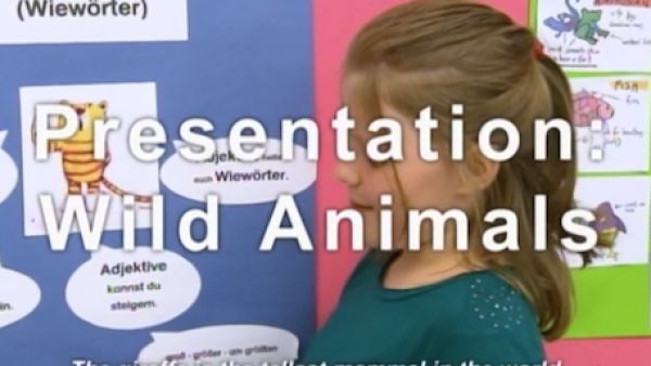Film 8, 1. Drehtag - Sequenz 2: Presentation: Wild animals